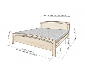 Кровать Бали